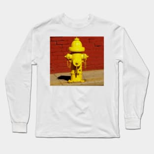 Yellow Hydrant Long Sleeve T-Shirt